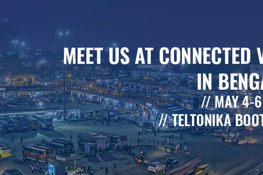 MEET TELTONIKA ENERGY AT CONNECTED VEHICLE 2022