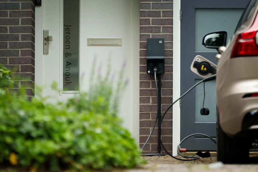 Charging an EV at home in the Netherlands